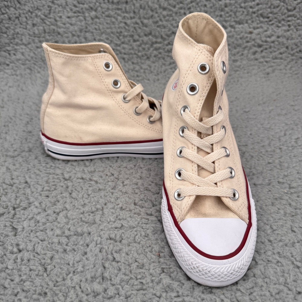 Converse Chuck Taylor All Star High Top Parchment Beige Sneakers 159484F Sz 5.5